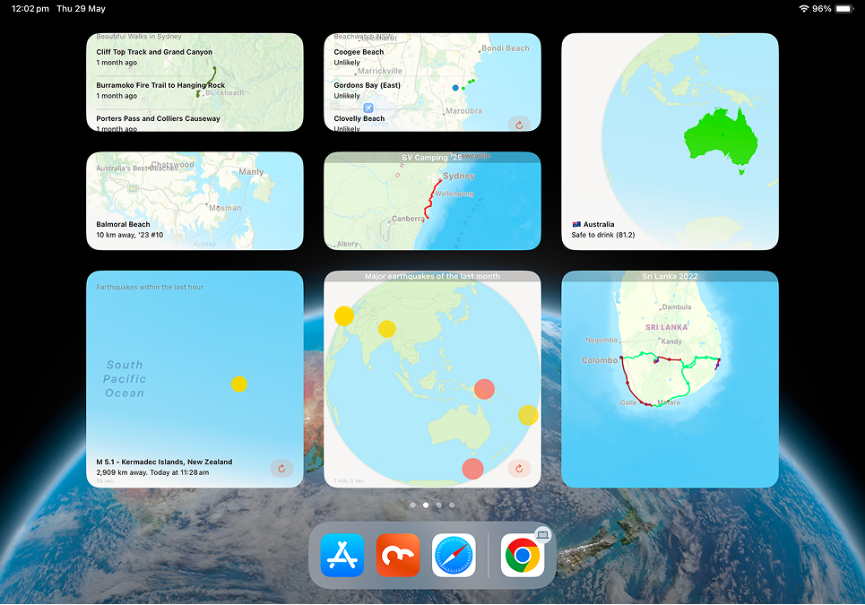 Map Screen 1